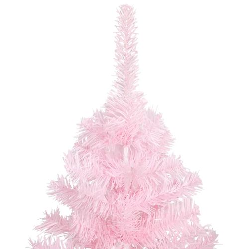 VidaXL kunstkerstboom met standaard 180cm PVC roze