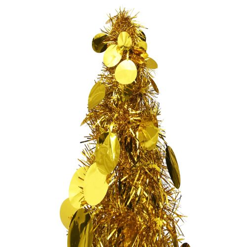VidaXL kunstkerstboom pop-up 150cm PET goudkleurig