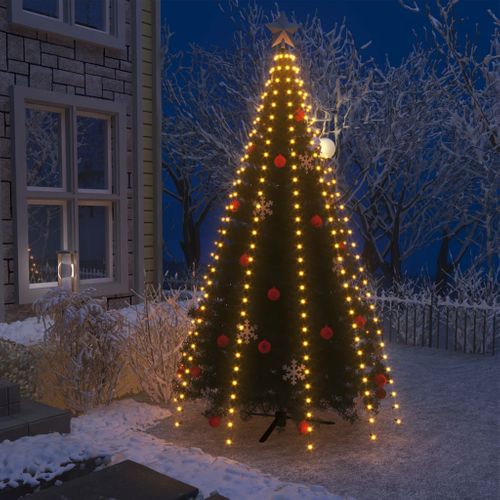 VidaXL kerstboom netverlichting met 300 LED lampjes IP44 300cm