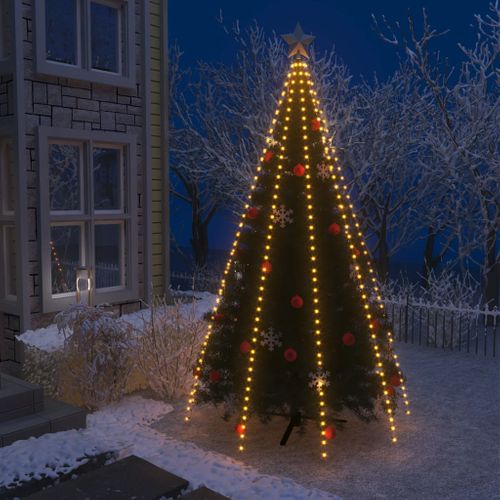 VidaXL kerstboom netverlichting met 400 LED lampjes IP44 400cm