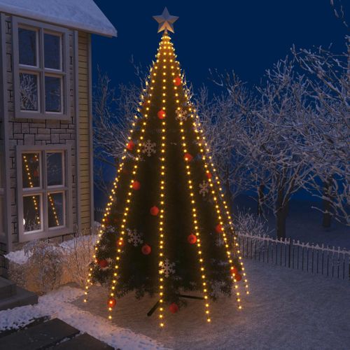 VidaXL kerstboom netverlichting met 500 LED lampjes IP44 500cm