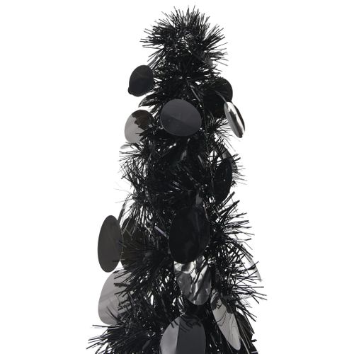 VidaXL kunstkerstboom pop-up 180cm PET zwart