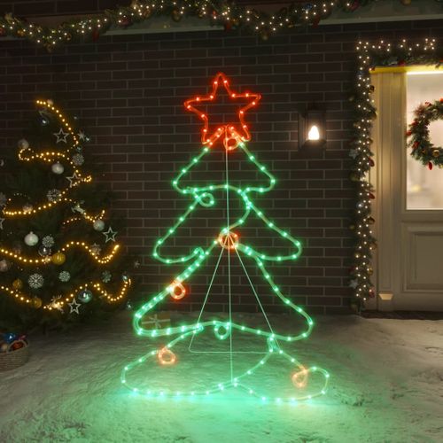 VidaXL kerstfiguur boom met 144 LED lampjes