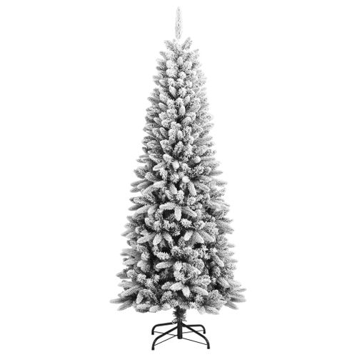 VidaXL kunstkerstboom met sneeuw 180cm PVC en PE