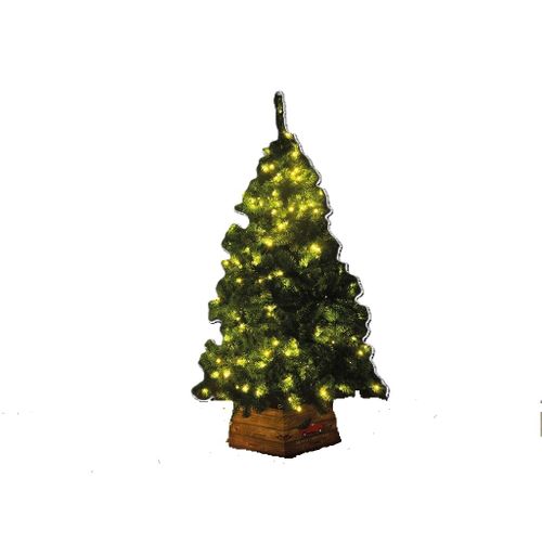 Perel Sfeervolle Kunstkerstboom Ottawa Met Ledverlichting, Eenvoudig Opzetsysteem, 180 Cm