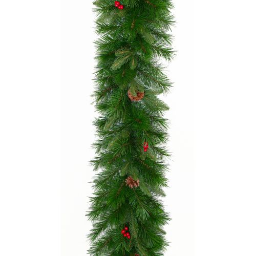 Kerstslinger Groen/rood 180cm